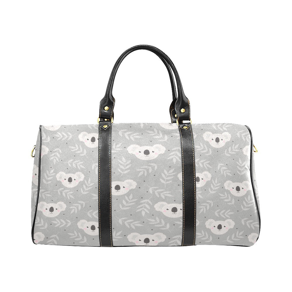 Cute koala leaves pattern Travel Bag