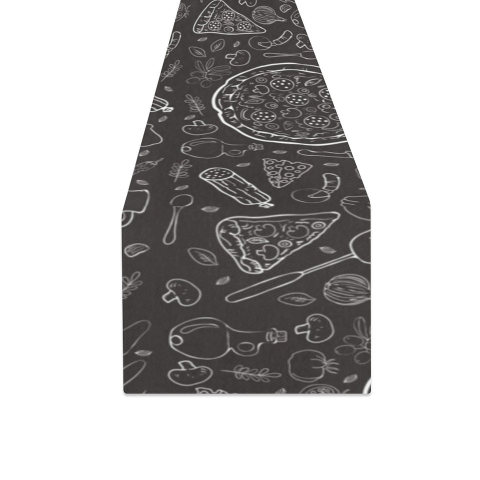 Pizza pattern Table Runner