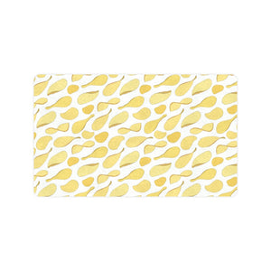 Potato Chips Pattern Print Design 02 Doormat