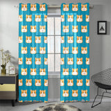 Guinea Pig Pattern Print Design 03 Gauze Curtain