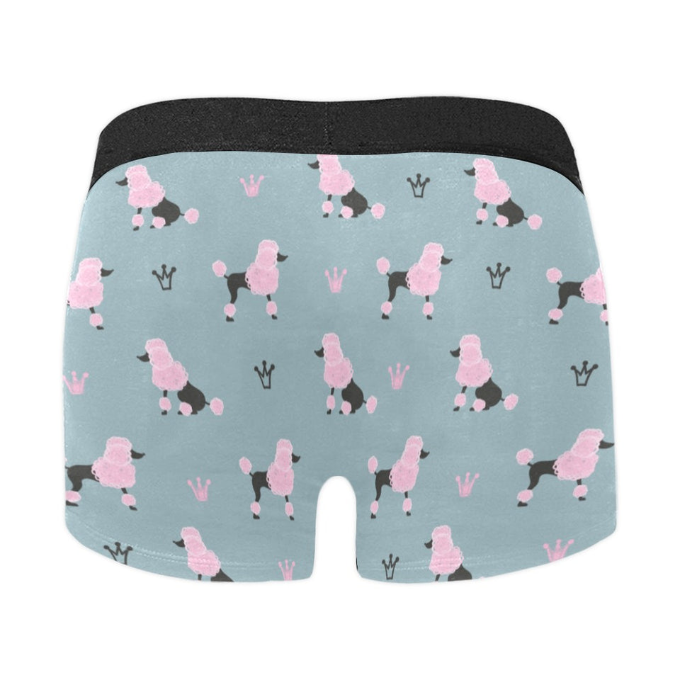 poodle dog pattern Men's All Over Print Boxer Briefs Men's Underwear