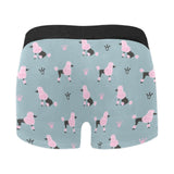poodle dog pattern Men's All Over Print Boxer Briefs Men's Underwear