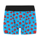 Ladybug Pattern Print Design 02 Men's All Over Print Boxer Briefs Men's Underwear