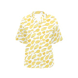 Potato Chips Pattern Print Design 02 Women's All Over Print Hawaiian Shirt