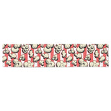 Popcorn Pattern Print Design 05 Table Runner