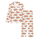 Clown Fish Pattern Print Design 05 Women's Long Pajama Set