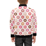 Colorful donut pattern Kids' Boys' Girls' Bomber Jacket