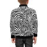 Zebra skin pattern Kids' Boys' Girls' Bomber Jacket