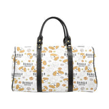 Cute beagle dog pattern background Travel Bag