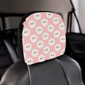 Cute sheep pattern Car Headrest Cover