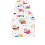Cake cupcake design pattern Table Runner