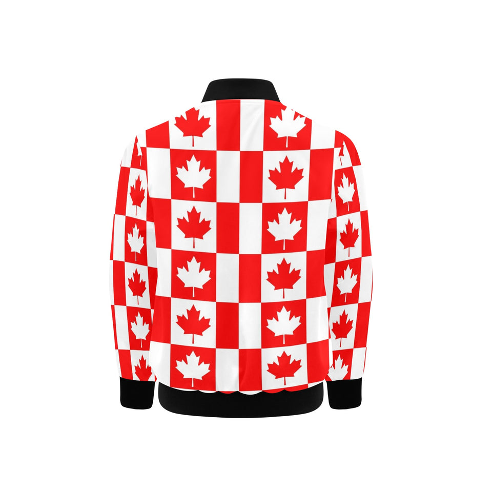 Canada Pattern Print Design 05 Kids' Boys' Girls' Bomber Jacket