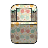 Bicycle Pattern Print Design 01 Car Seat Back Organizer