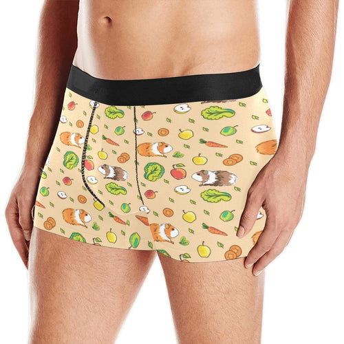 Guinea Pig Pattern Print Design 05 Men's All Over Print Boxer Briefs Men's Underwear
