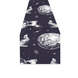 Chihuahua space helmet. astronaut pattern Table Runner
