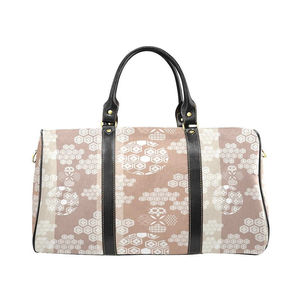 Beautiful hexagon japanese pattern Travel Bag