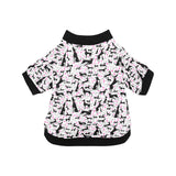 Greyhound Pattern Print Design 02 All Over Print Pet Dog Round Neck Fuzzy Shirt