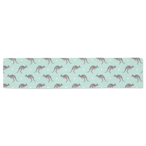 Kangaroo pattern background Table Runner