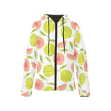 Guava pattern Women's Padded Hooded Jacket