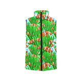 Clown Fish Pattern Print Design 01 Men's Padded Vest