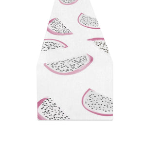 dragon fruit pattern Table Runner