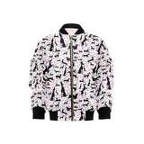 Greyhound Pattern Print Design 02 Kids' Boys' Girls' Bomber Jacket