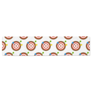 Darts Pattern Print Design 04 Table Runner