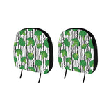 Cool Broccoli pattern Car Headrest Cover