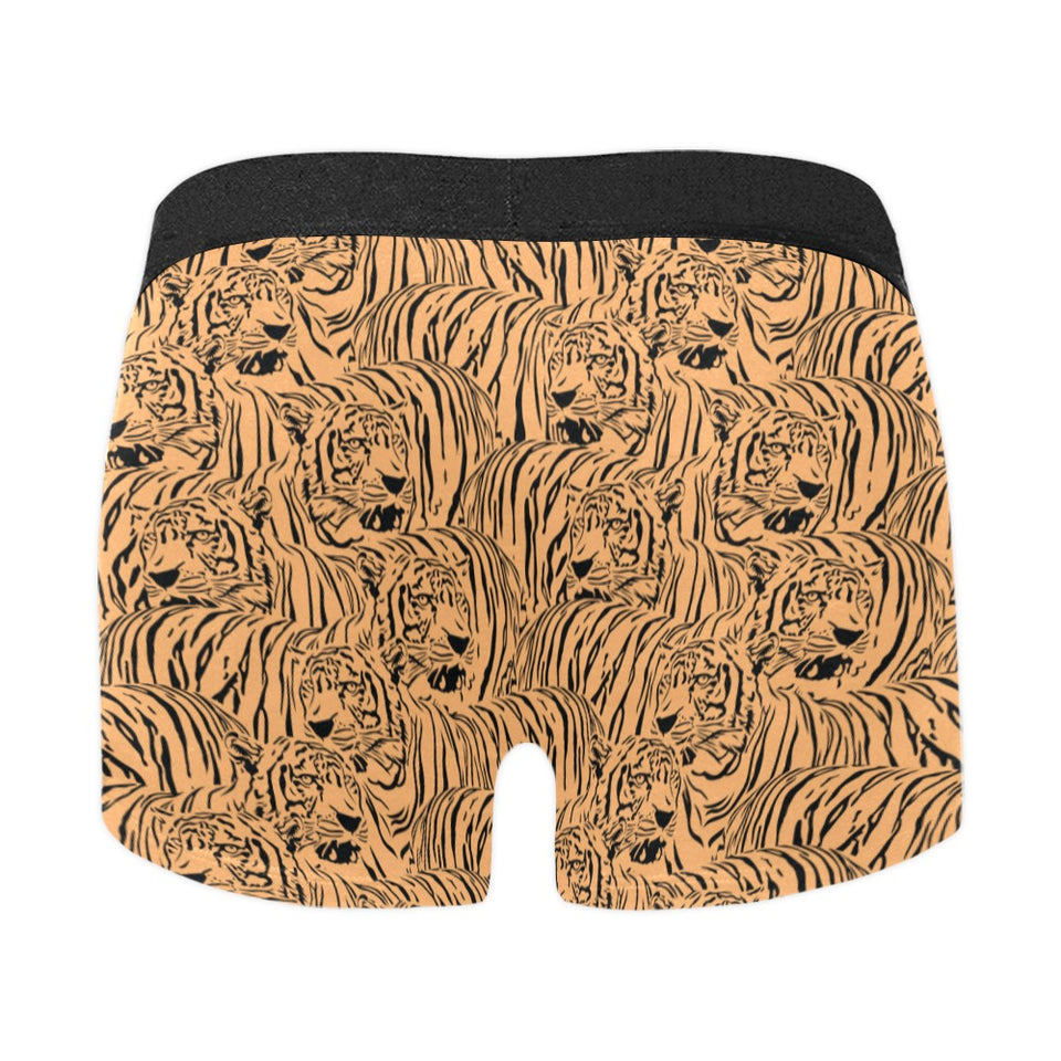 Bengal tigers pattern Men's All Over Print Boxer Briefs Men's Underwear
