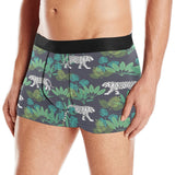white bengal tigers tropical plant Men's All Over Print Boxer Briefs Men's Underwear
