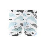 Cute dolphins Childish Style pattern Men's Swimming Trunks