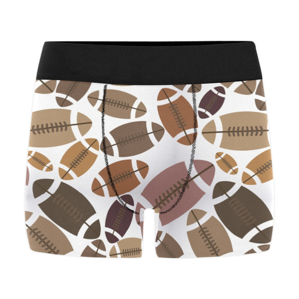 American football ball pattern Men's All Over Print Boxer Briefs Men's Underwear
