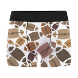 American football ball pattern Men's All Over Print Boxer Briefs Men's Underwear
