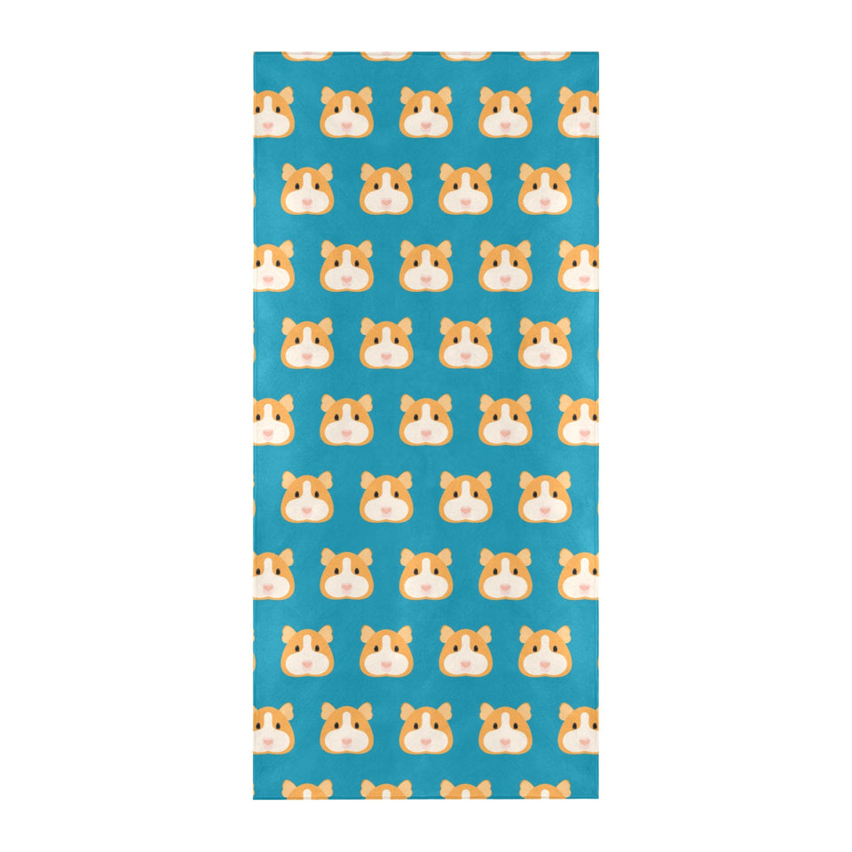 Guinea Pig Pattern Print Design 03 Beach Towel