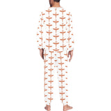 Sausage Pattern Print Design 05 Men's All Over Print Pajama