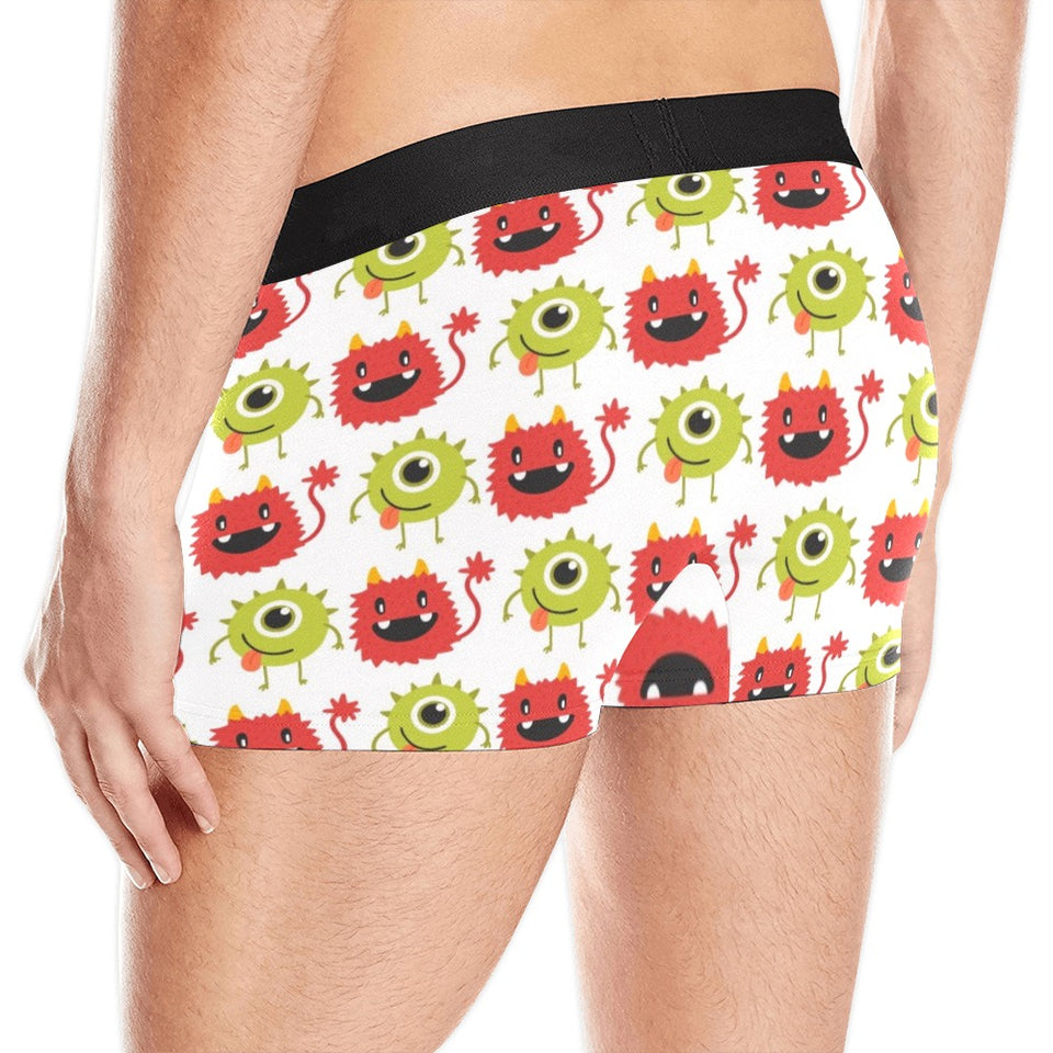 Alien Pattern Print Design 05 Men's All Over Print Boxer Briefs Men's Underwear