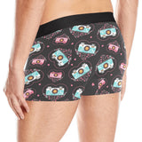 Camera Pattern Print Design 04 Men's All Over Print Boxer Briefs Men's Underwear