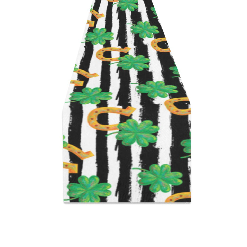 Horseshoes Pattern Print Design 01 Table Runner