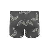 Hand drawn boomerang Australian aboriginal ornamen Men's Swimming Trunks