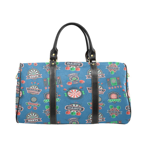 Darts Pattern Print Design 02 Travel Bag