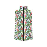 Hummingbird Pattern Print Design 05 Women's Padded Vest