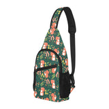 Squirrel Pattern Print Design 03 All Over Print Chest Bag