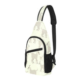Little young goat pattern All Over Print Chest Bag