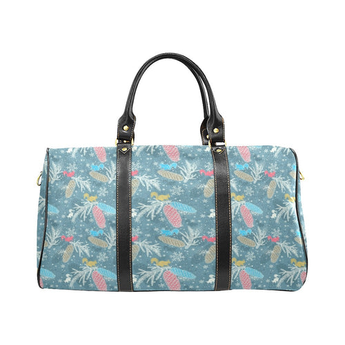 Squirrel Pattern Print Design 01 Travel Bag