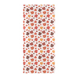 Colorful Maple Leaf pattern Beach Towel