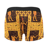 Egypt Hieroglyphics Pattern Print Design 05 Men's All Over Print Boxer Briefs Men's Underwear