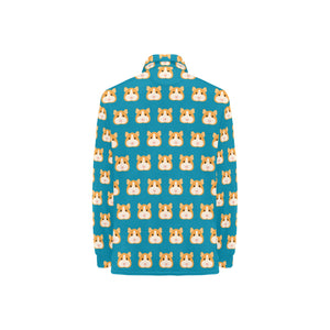 Guinea Pig Pattern Print Design 03 Women's Long Sleeve Polo Shirt