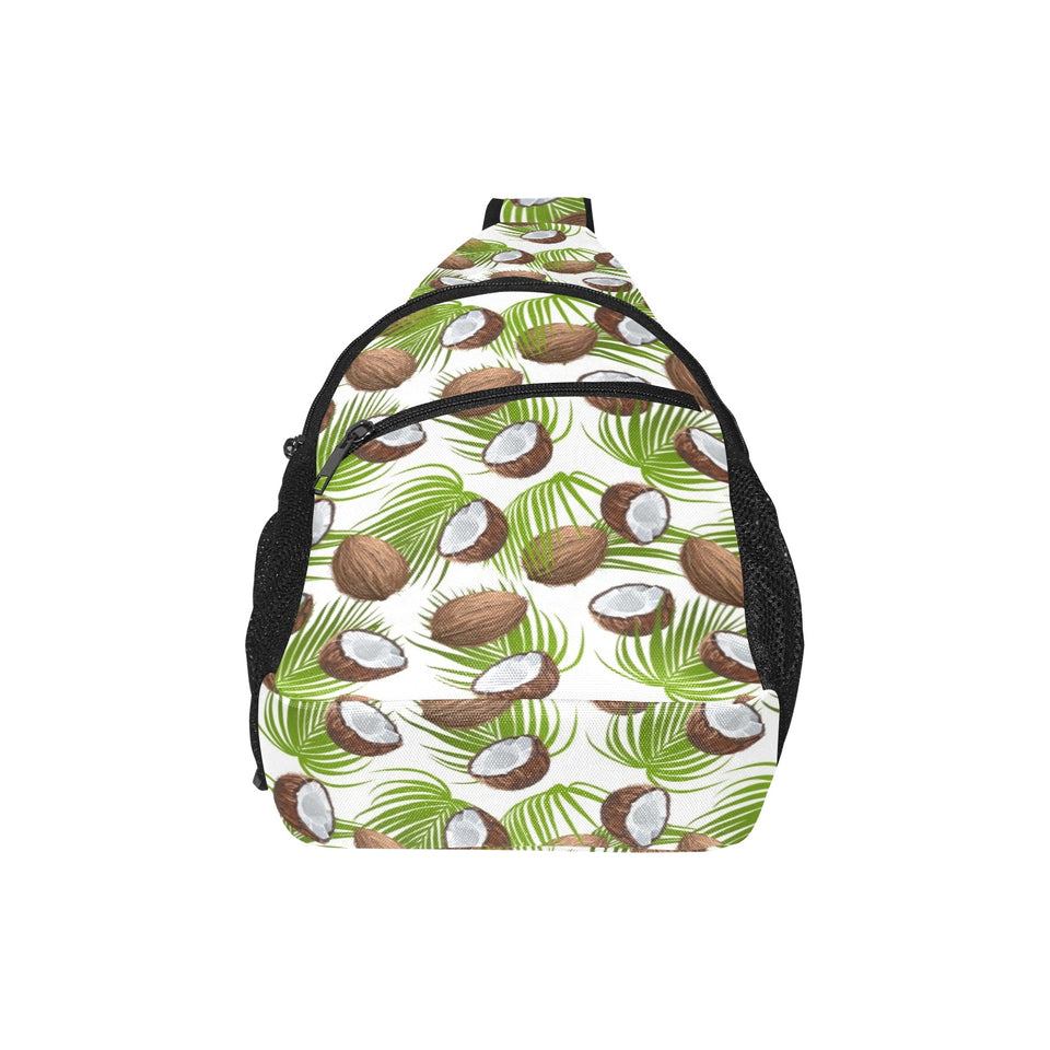 Coconut Pattern Print Design 04 All Over Print Chest Bag