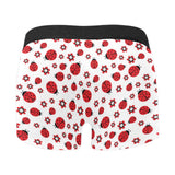 Ladybug Pattern Print Design 04 Men's All Over Print Boxer Briefs Men's Underwear