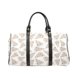 Hand drawn pizza pattern Travel Bag